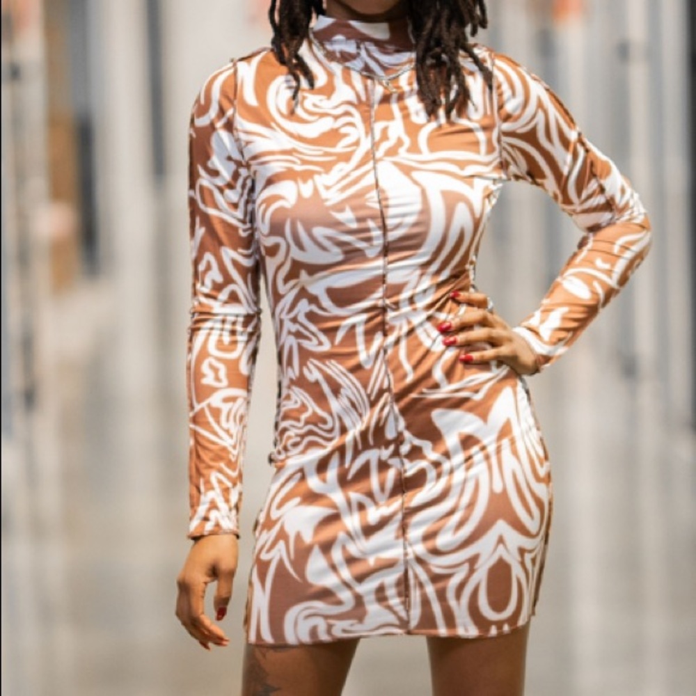 Brownie Swirl Dress